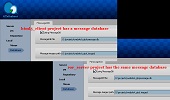 Configure the same MessageDB