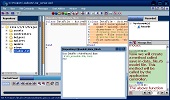 Source code position balloon of a message